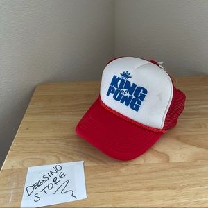 King Of Pong Party Snapback Trucker Hat